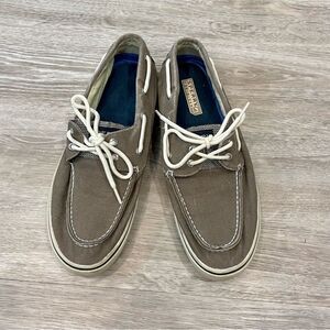 Sperry Top-Sider Men's Halyard Memory Foam 2-Eye Choco/Honey 10 M Casual Shoes